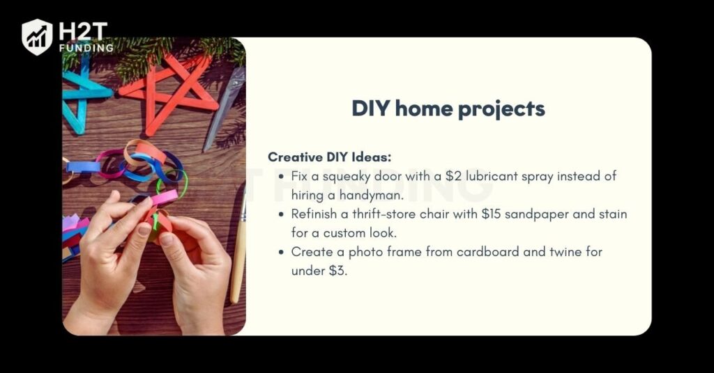 Frugal DIY projects empower you to maintain your home without breaking the bank