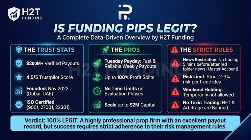 Funding Pips at a glance: The trust stats, pros, and strict rules you must know
