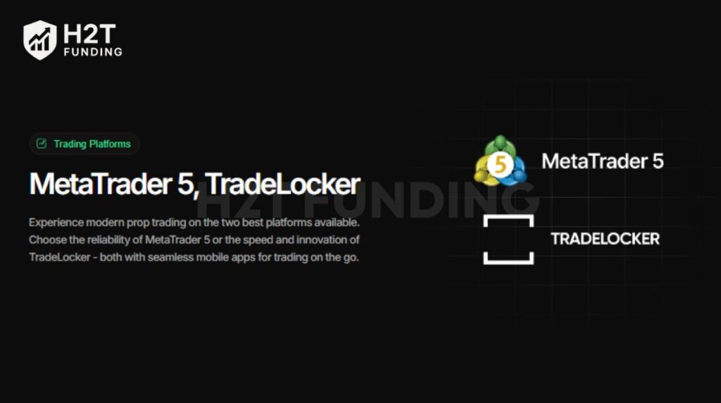 Funding Traders trading platform