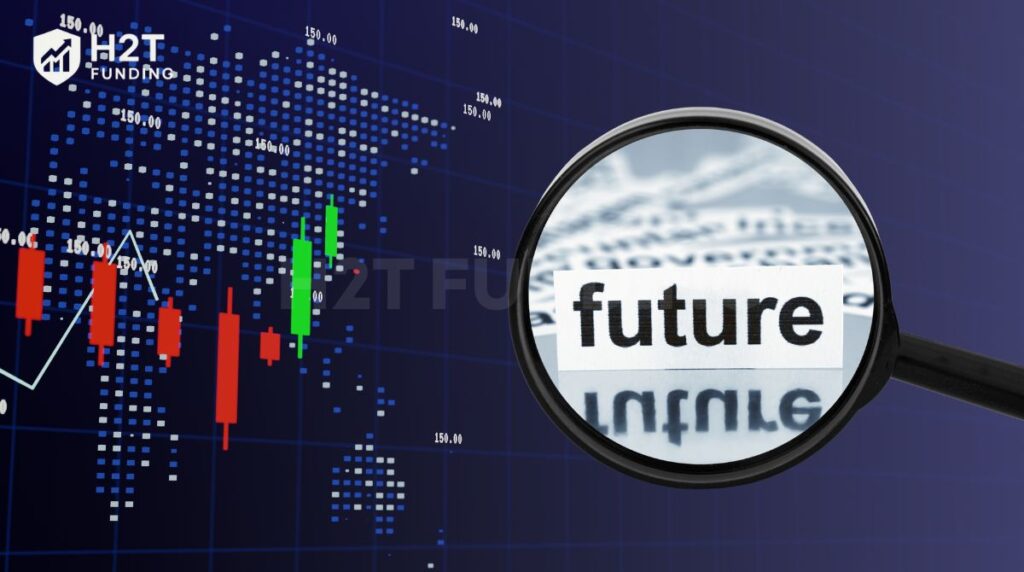 Futures trading is about buying or selling a contract that represents the future price of something