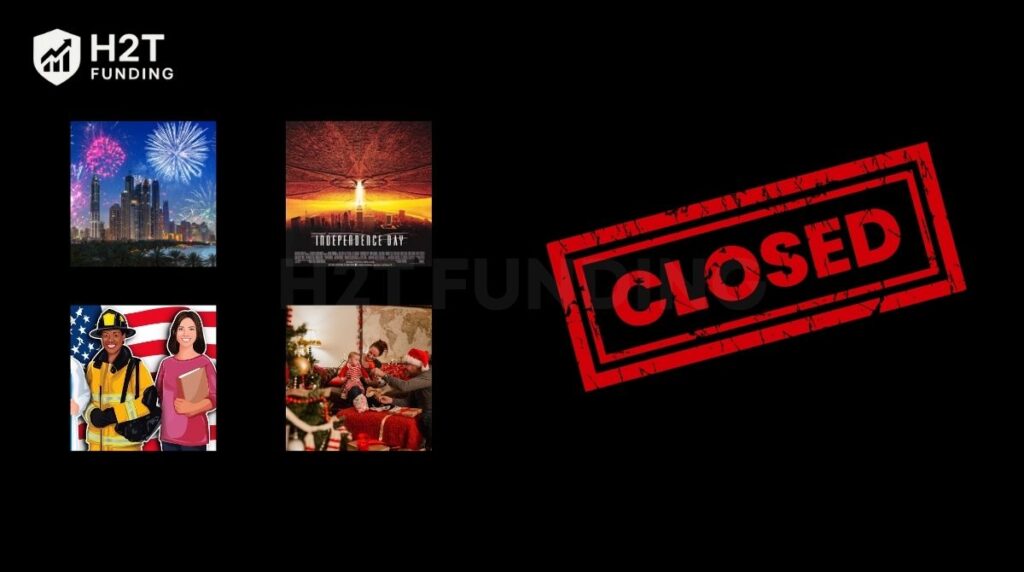 Here are the main U.S. market holidays when the Dow and other exchanges fully close