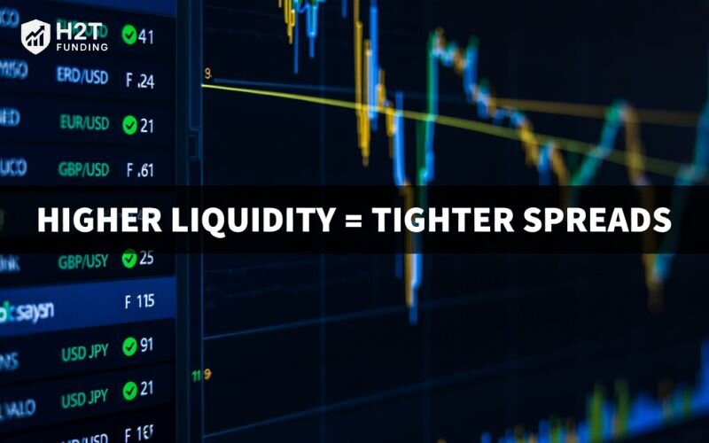 Higher liquidity often translates to tighter spreads and better execution
