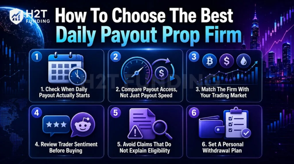 How To Choose The Best Daily Payout Prop Firm