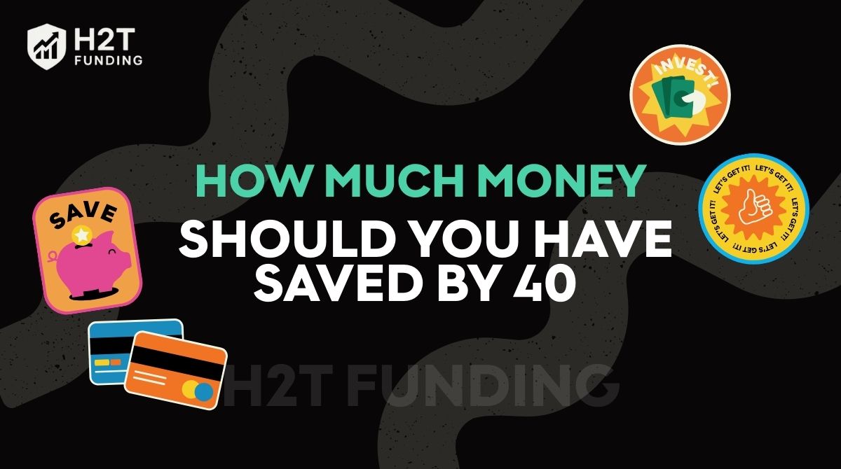 How much money should you have saved by 40