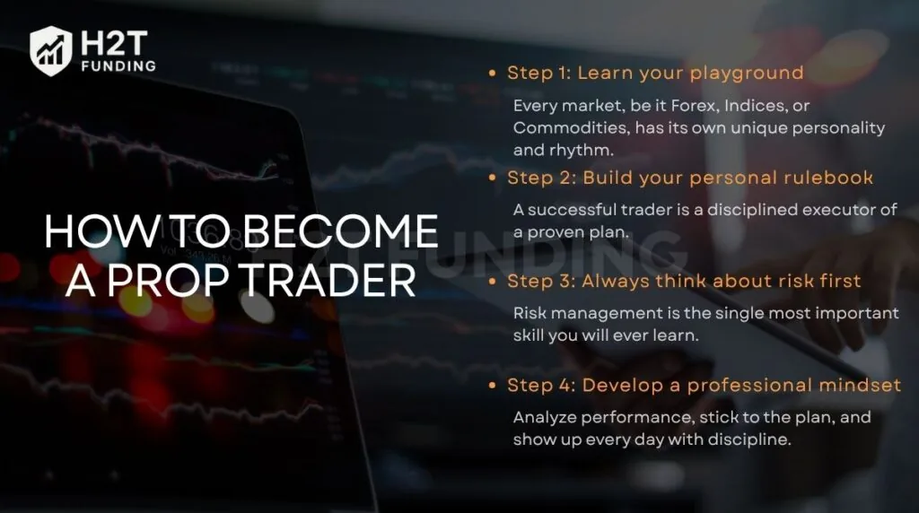 How to become a prop trader