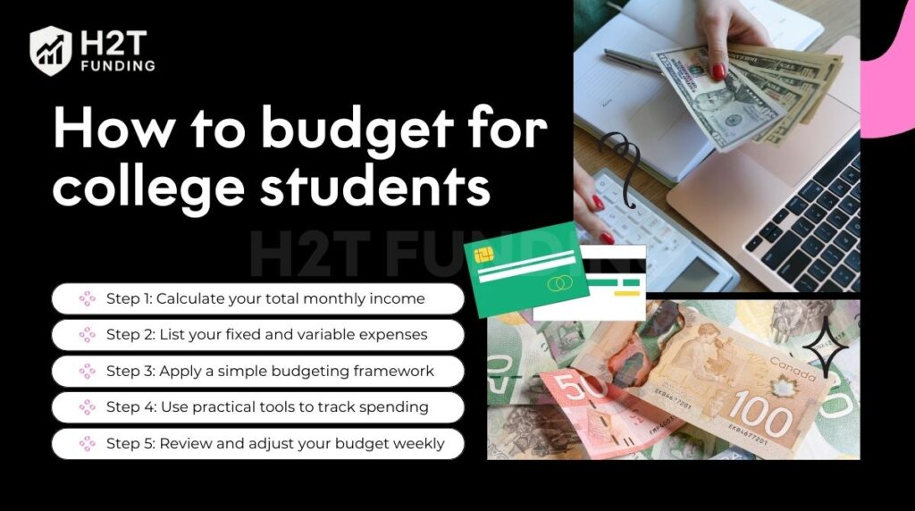 How to budget for college students