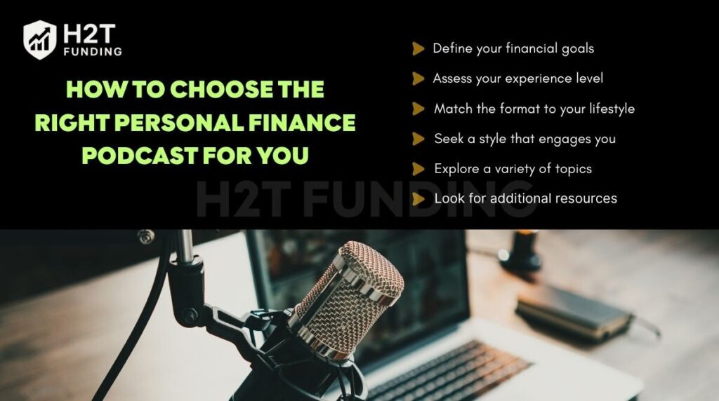 How to choose the right personal finance podcast for you