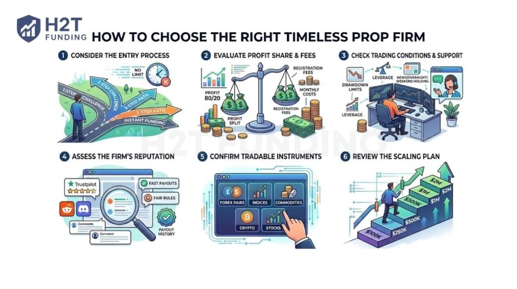 How to choose the right timeless prop firm