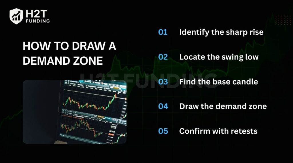 How to draw a demand zone