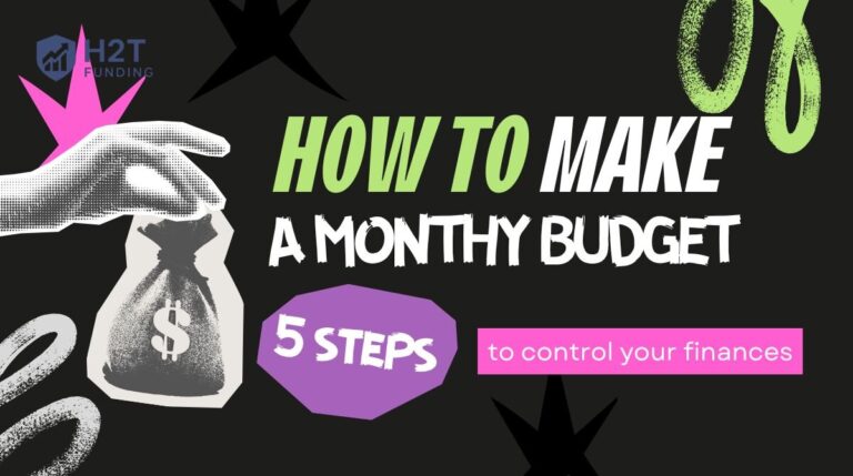 How to make a monthly budget A 5-step guide to control your finances