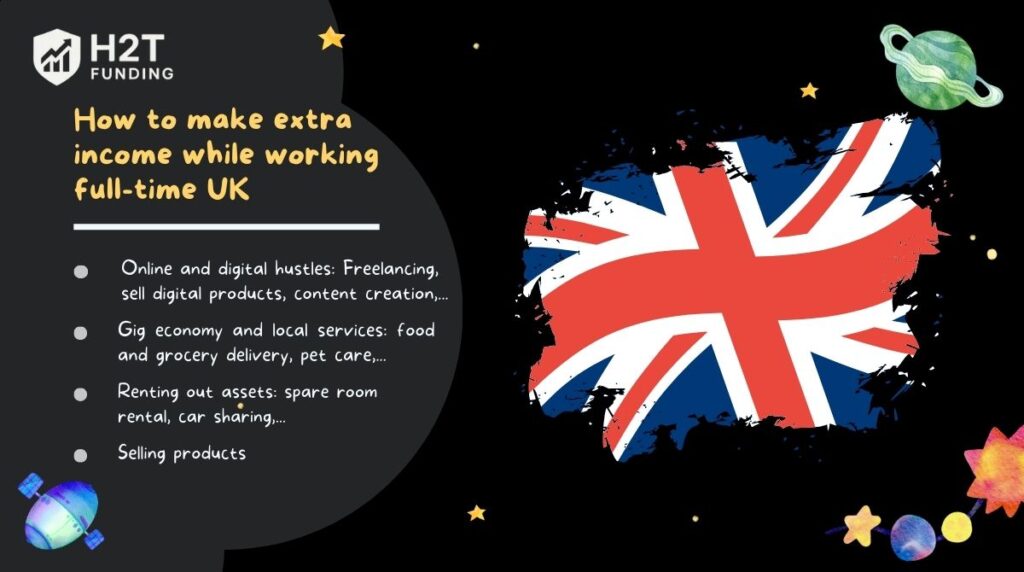 How to make extra income while working full-time UK