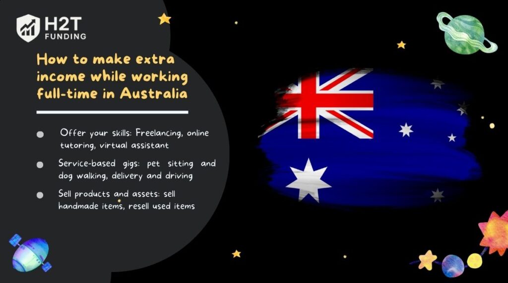 How to make extra income while working full-time in Australia