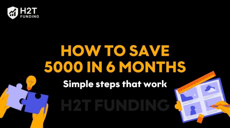 How to save 5000 in 6 months with 5 easy steps