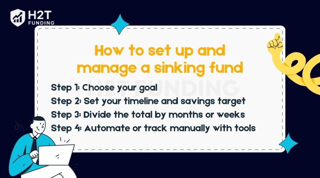 How to set up and manage a sinking fund