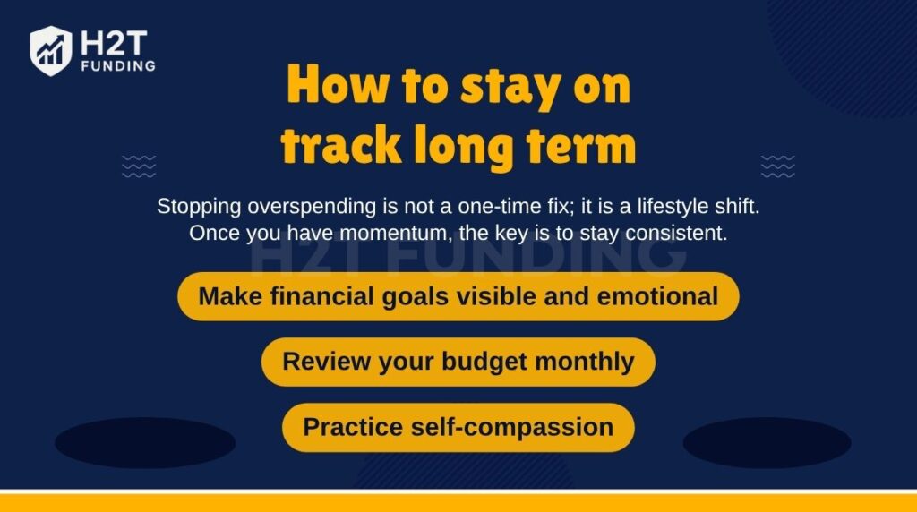 How to stay on track long term