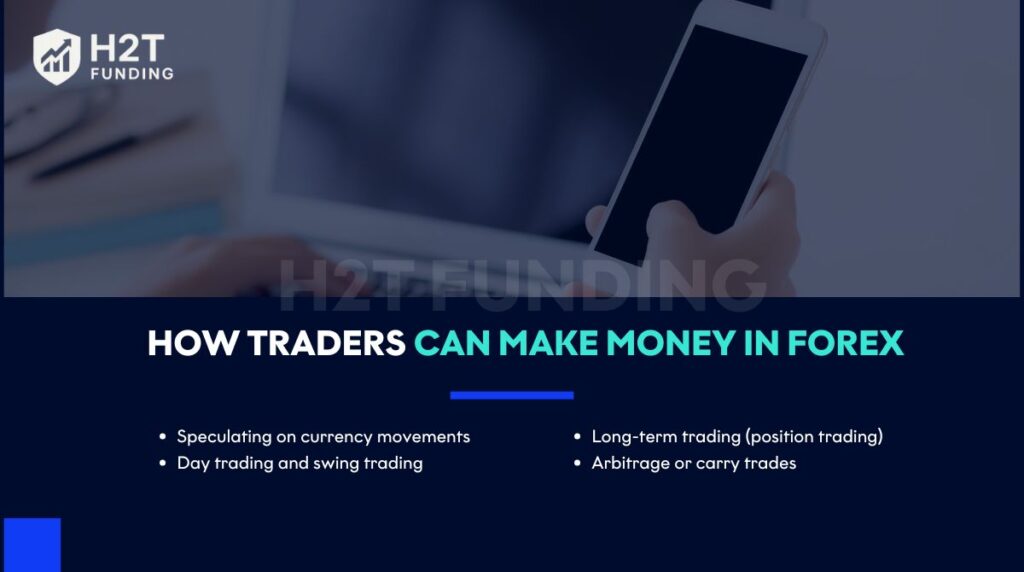 How traders can make money in forex