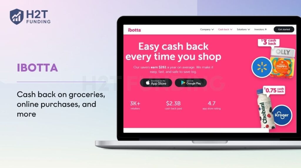 Ibotta – Best for grocery cashback