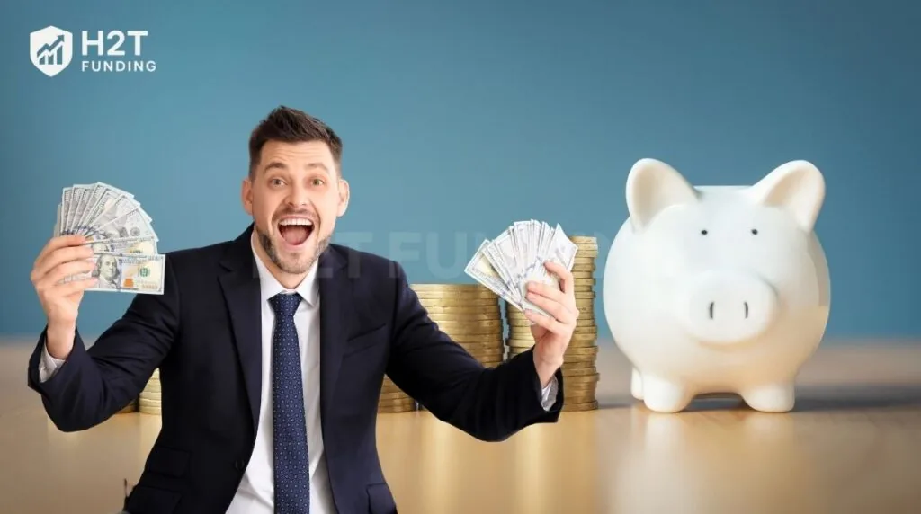 If you lose, you lose the account, not your savings