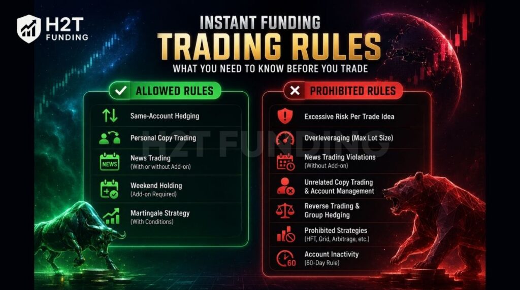 Instant Funding Trading Rules
