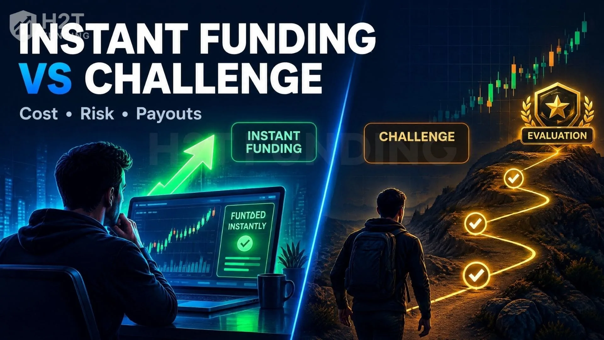 Instant funding vs challenge prop firm