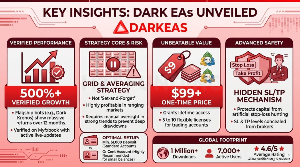 Key insights about DarkEAs