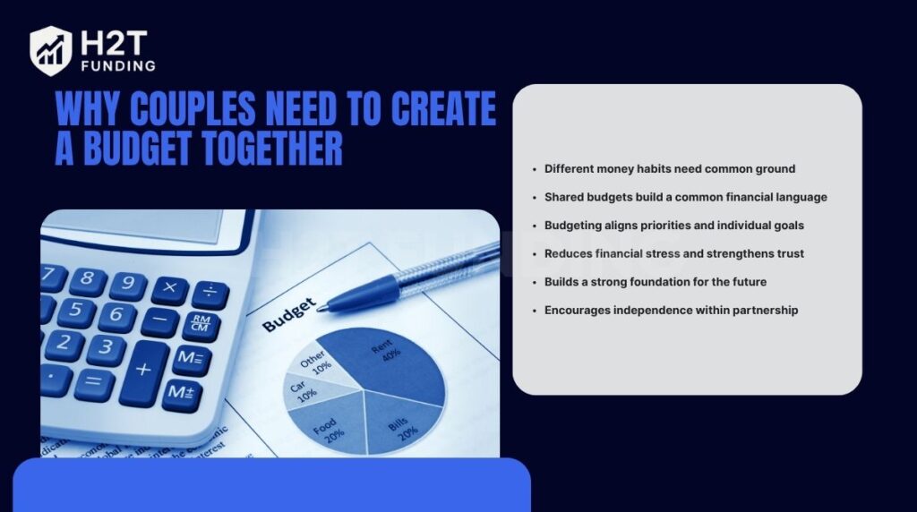 Key reasons why budgeting as a couple matters