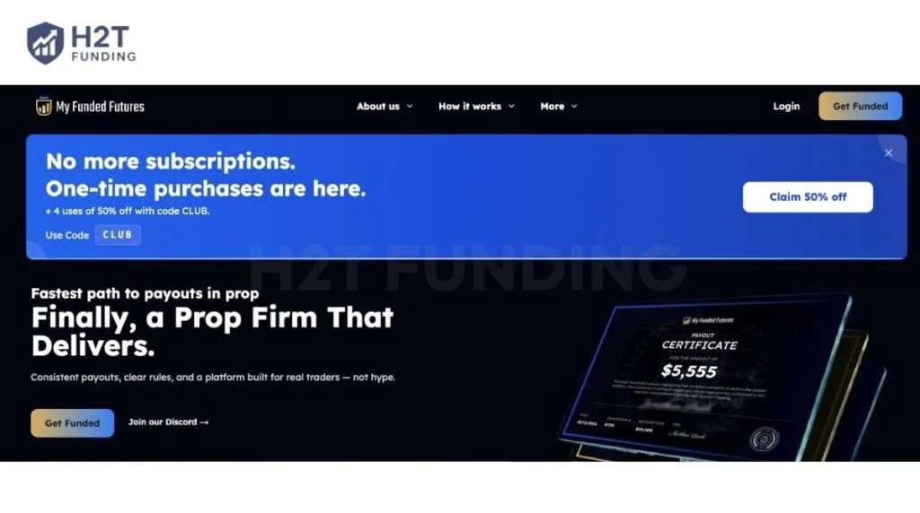 MFFU Coupons page (Last updated: September 9, 2026)