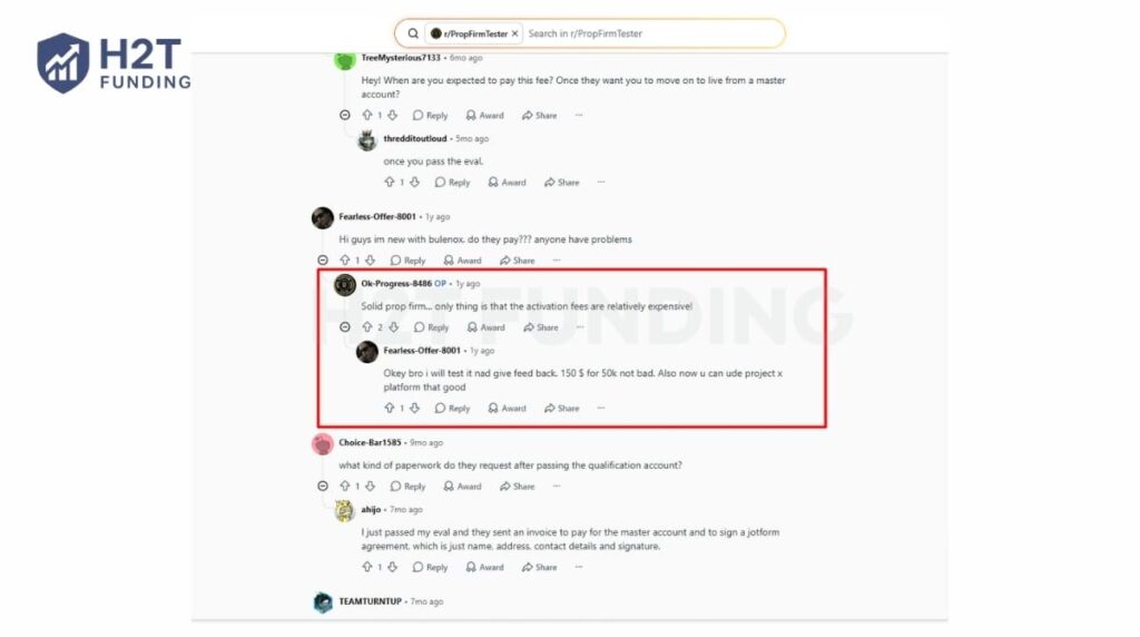 Many aspiring traders search for discussions about the Bulenox activation fee Reddit forums