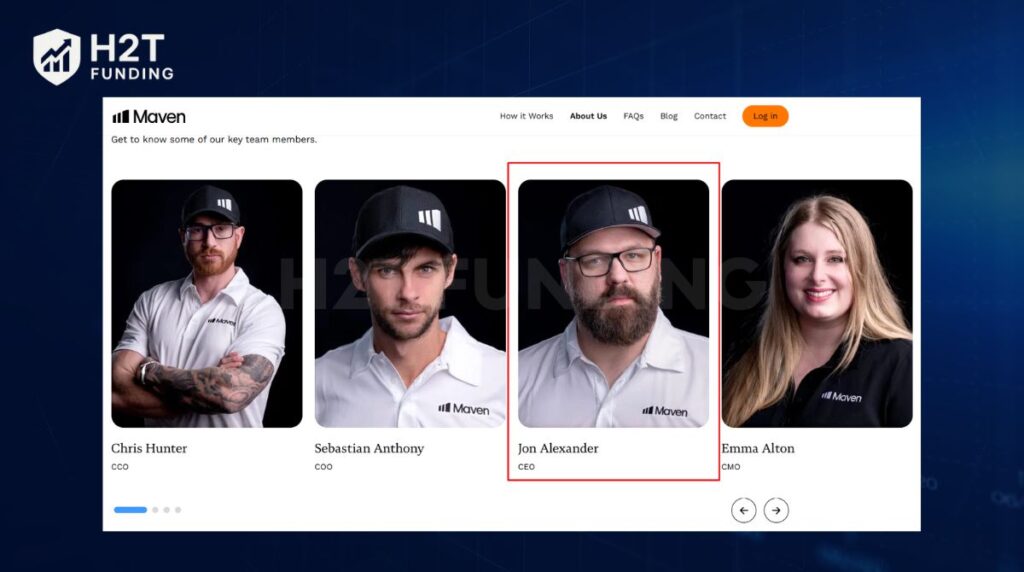 Maven Trading is a modern prop trading firm founded in 2022 by Jon Alexander