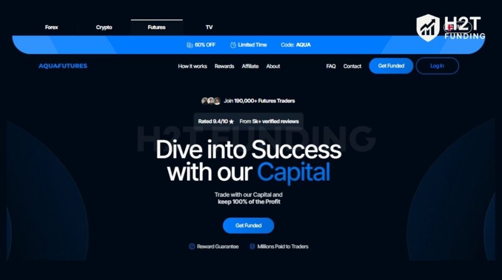 Navigate to the main AquaFutures website