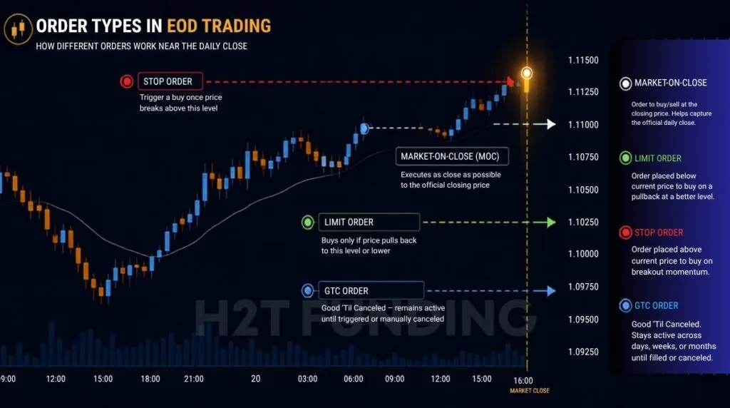Order Types in EOD Trading