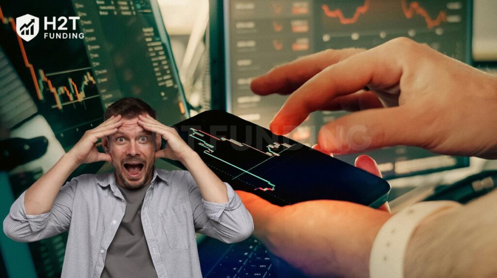 Overtrading to reach the profit target too quickly