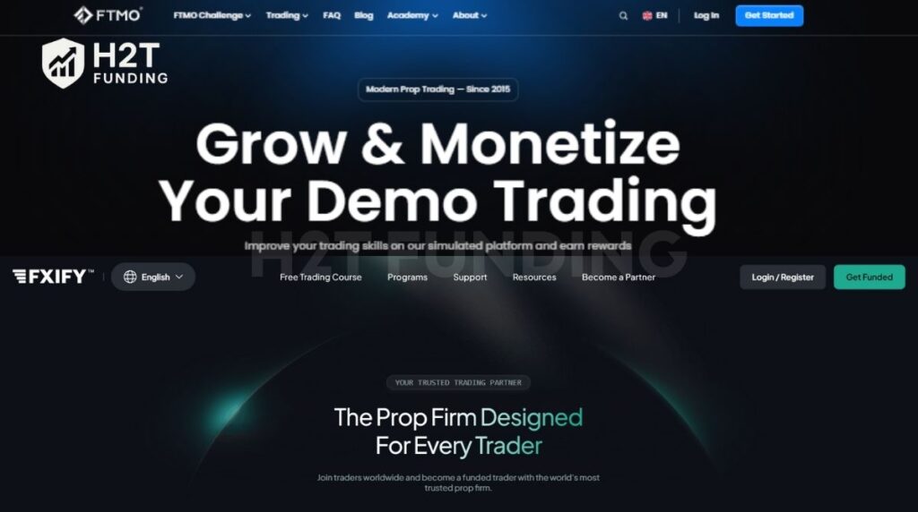 Overview and quick comparison about FTMO vs FXIFY