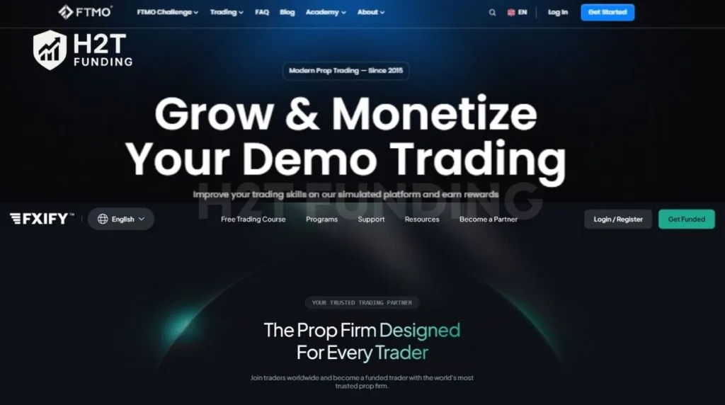Overview and quick comparison about FTMO vs FXIFY