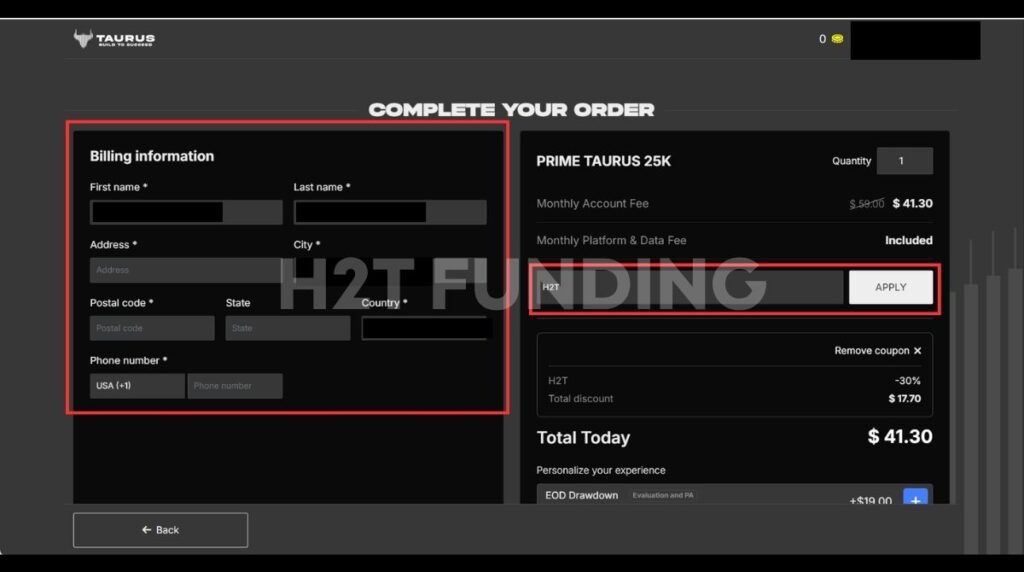 Payment and Checkout Modal