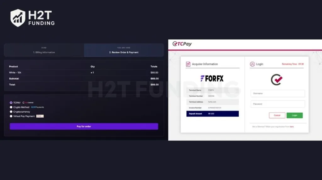 Payment review stage