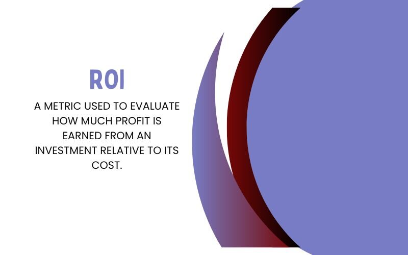 ROI is a measure of the profitability of an investment