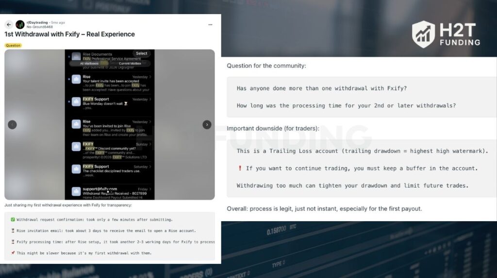Real experience about 1st withdrawal with FXIFY