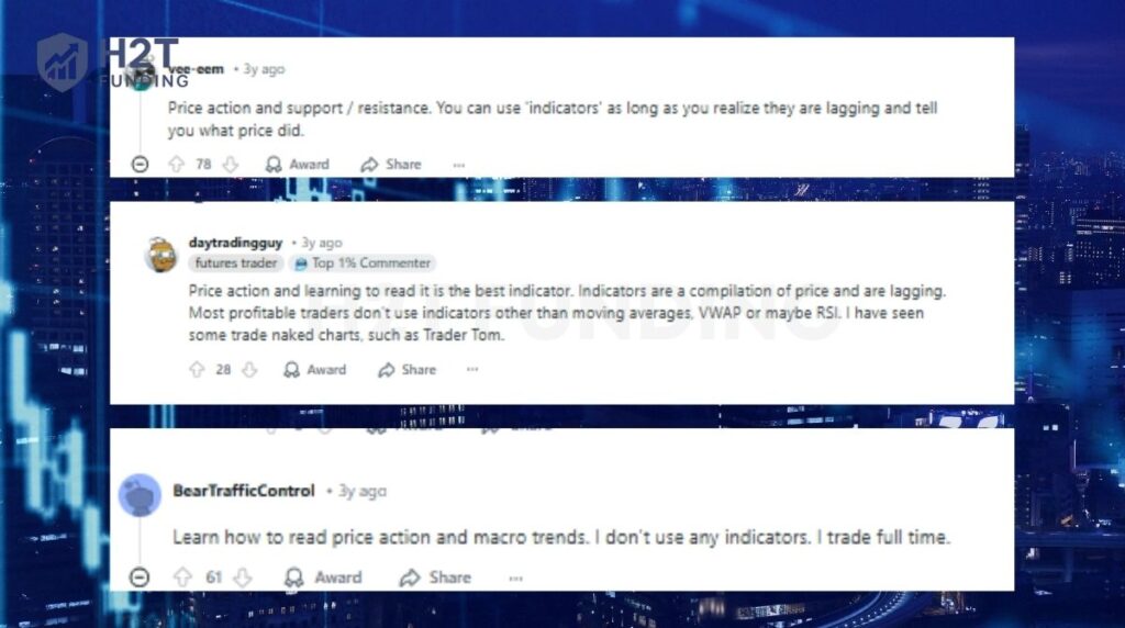 Real opinions from professional traders