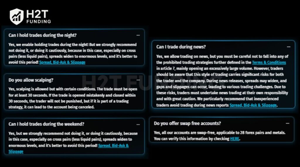 RebelsFunding general guidelines & allowed practices