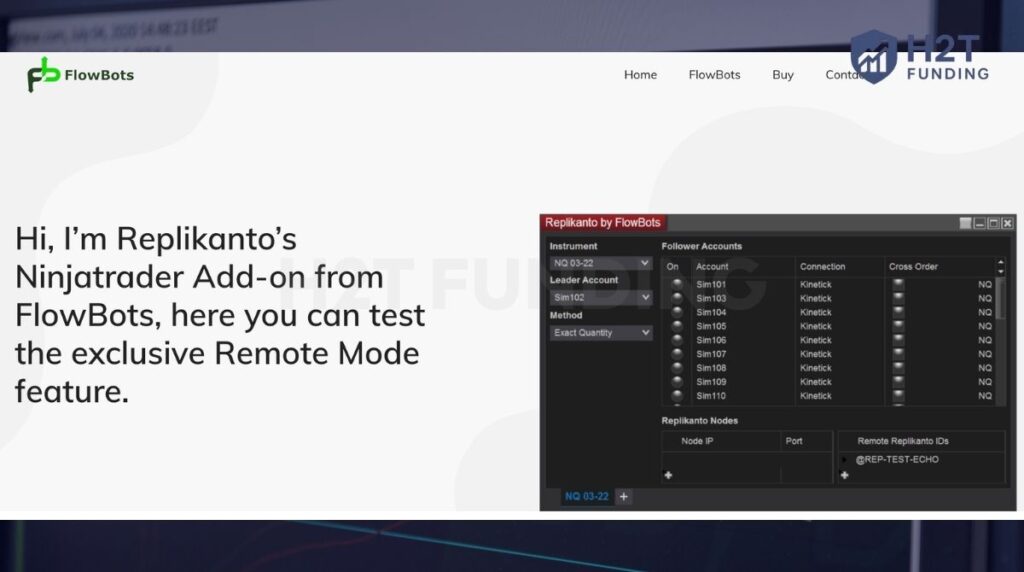 Replikanto offers a broader feature set for traders managing larger NinjaTrader environments