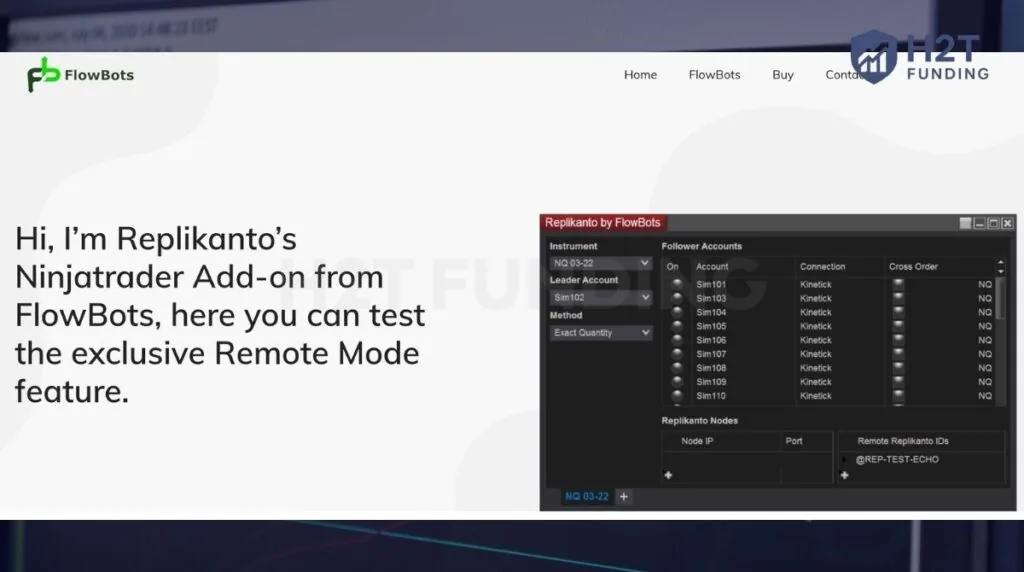 Replikanto offers a broader feature set for traders managing larger NinjaTrader environments