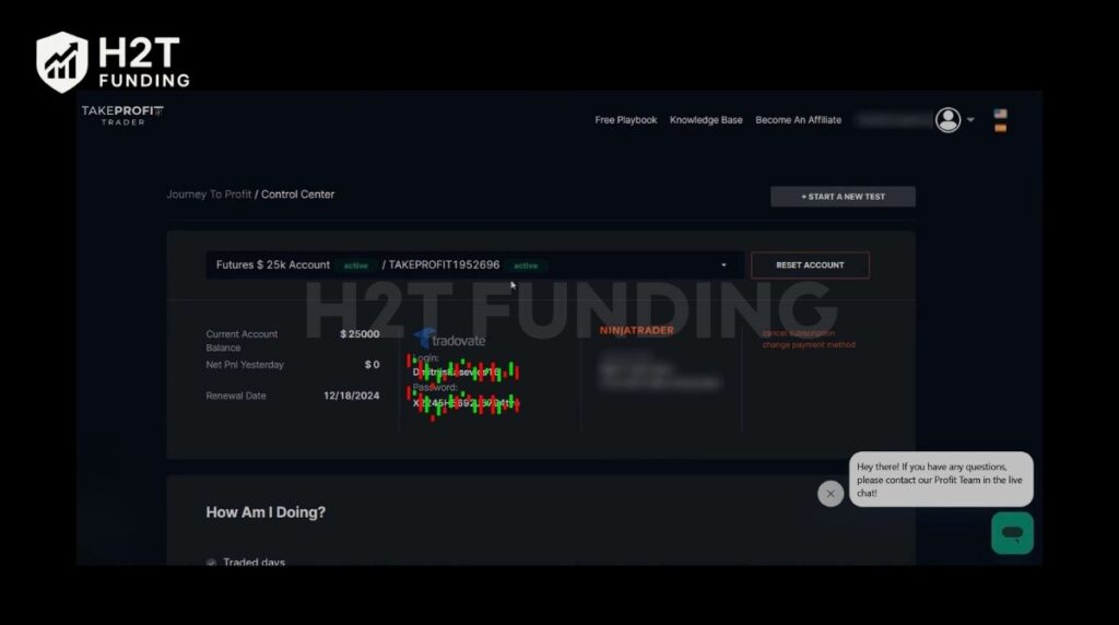 Retrieve your login credentials