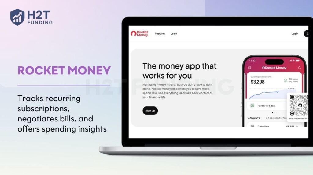 Rocket Money – Best for subscription management