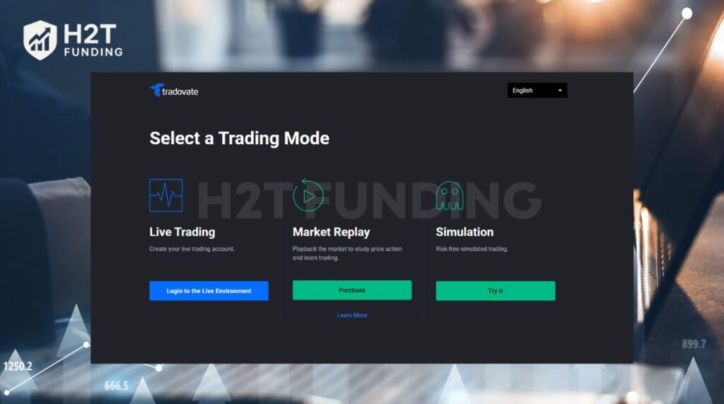 Select a trading mode