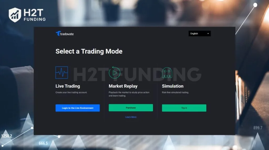 Select a trading mode