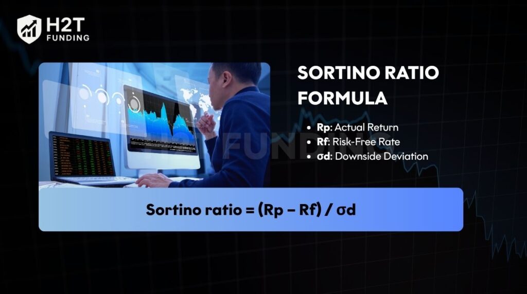 Sortino ratio formula