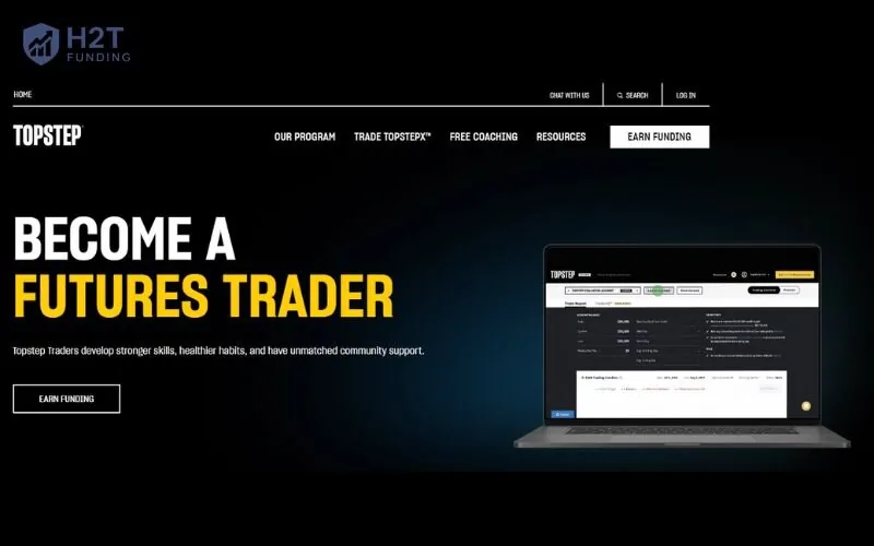 Step 1: Register on the Topstep platform