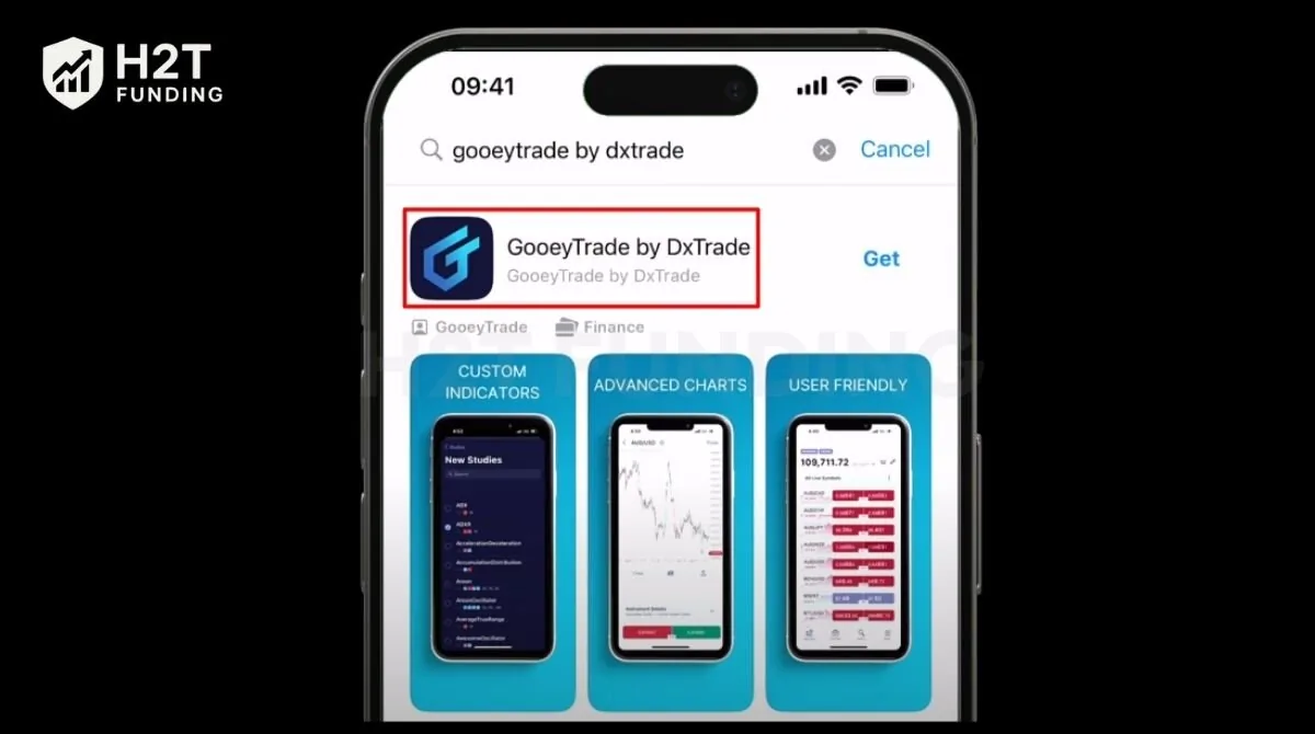Step 1: Search and download your prop firm's app