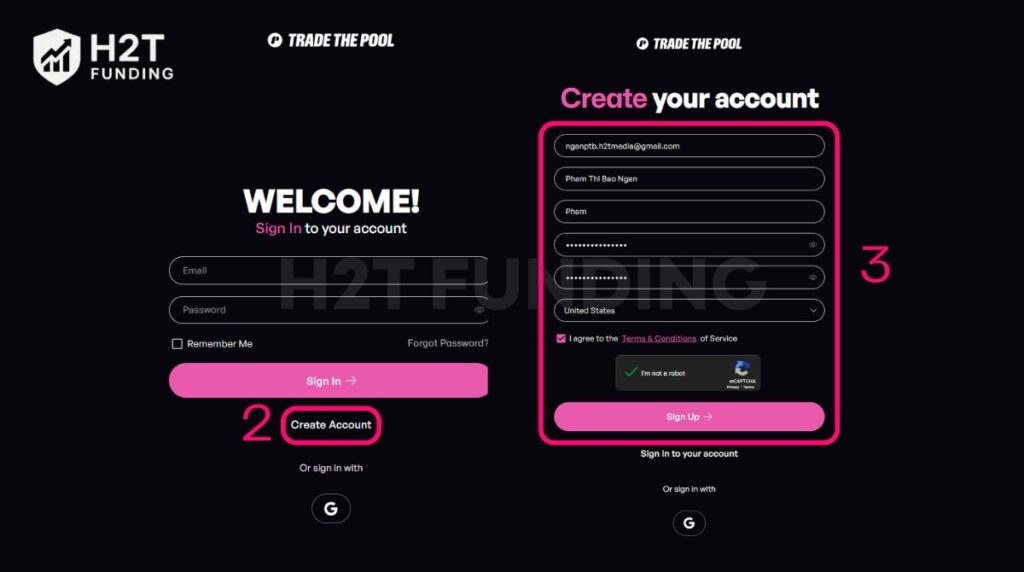 Step 2: Fill in your basic details